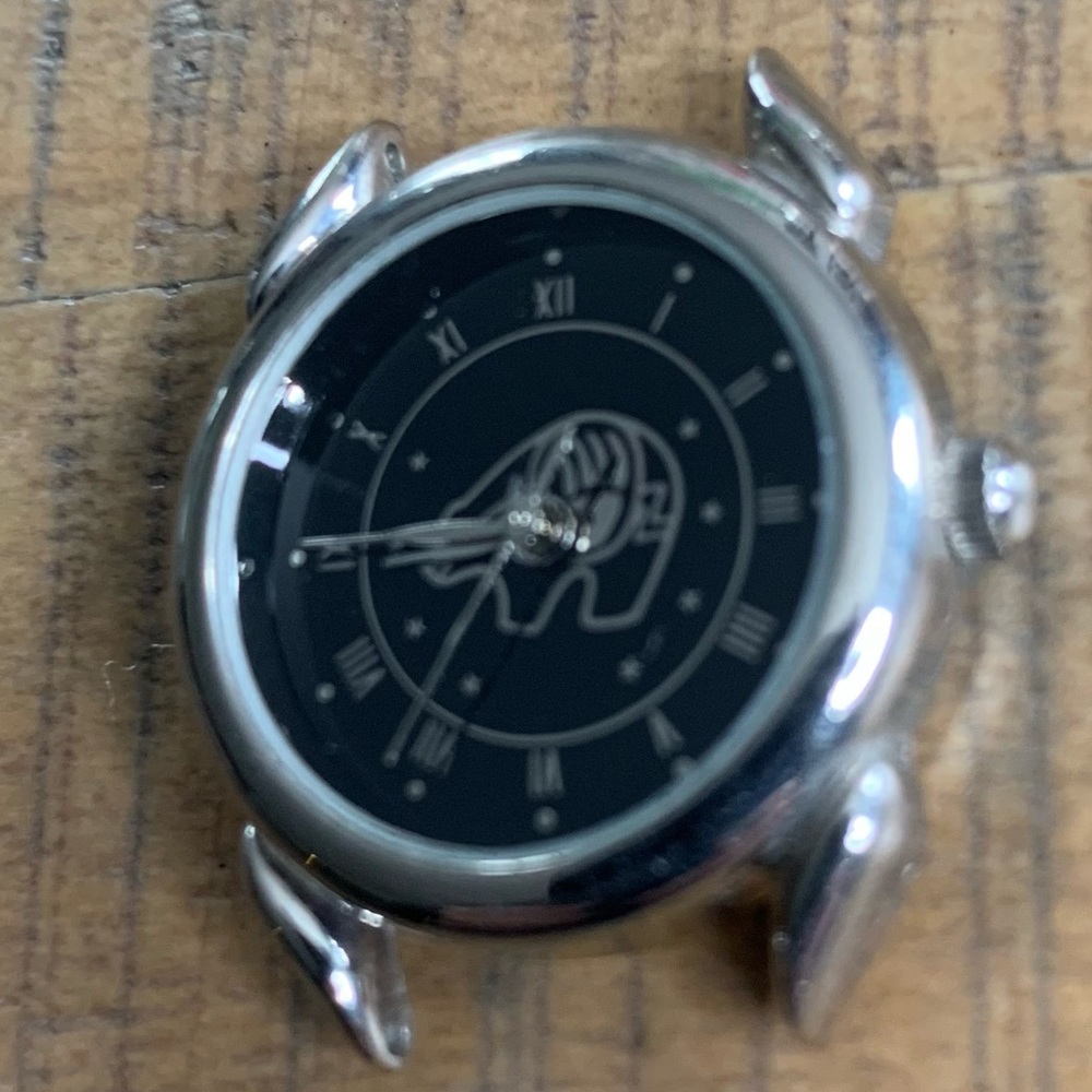 Women’s Native American Vintage Silver Bear Replacement Watch Face - Picture 3 of 12